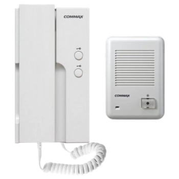 ZESTAW DOMOFONOWY COMMAX UNIFON DP-2HPR + STACJA BRAMOWA DR-201D 230V